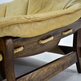 1970s Three Seater leather Sofa , Brazil