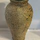 Large textured ceramic vase – 1960s/70s – H 40 cm