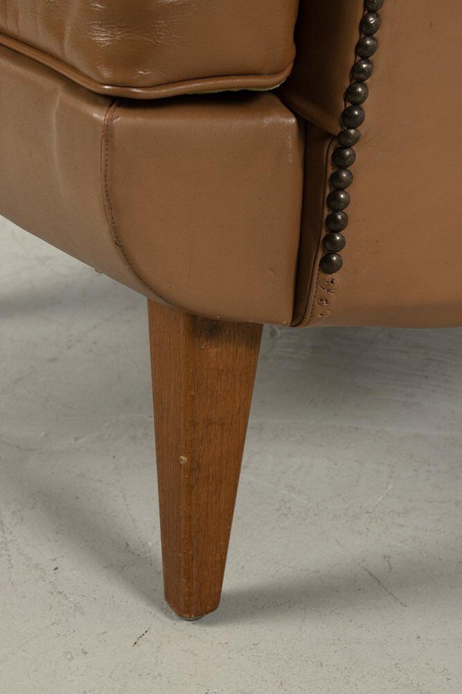 Fauteuil à oreilles vintage