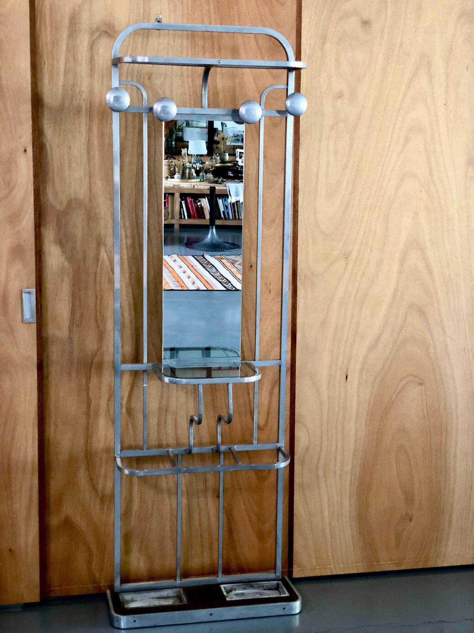 Wall coat rack wardrobe Arts Deco