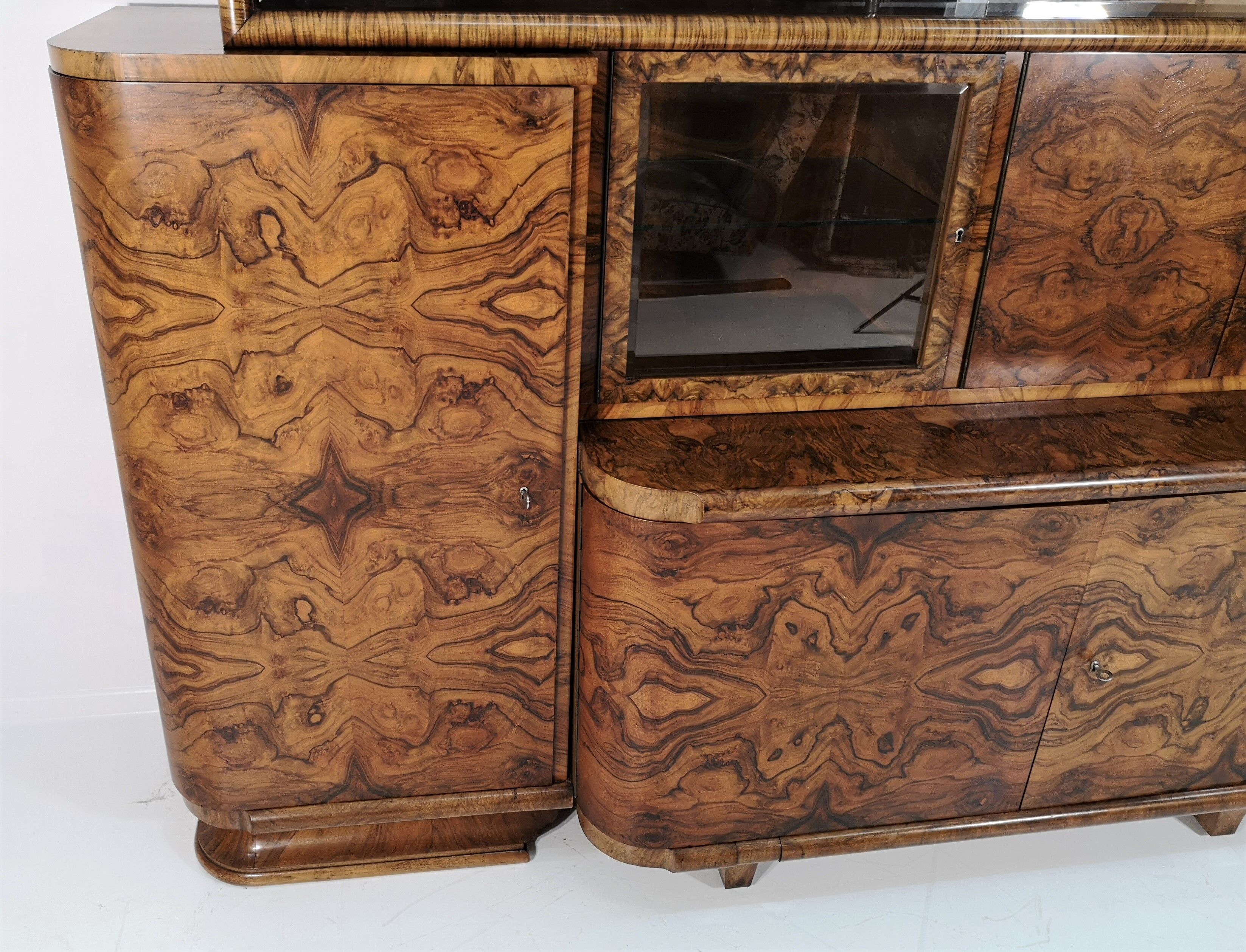 Art Deco Sideboard and Desk 2 in 1, 1940s