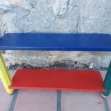 Coat rack and pencil shelf 80'S , Design Pierre Sala