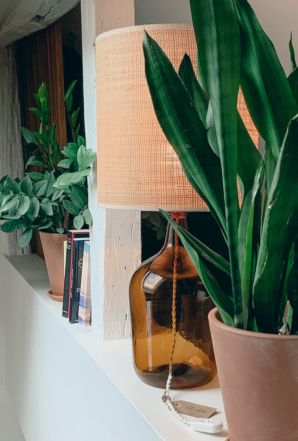 Lamp lady jeanne and rabane