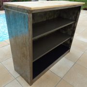 Industrial low metal furniture goes everywhere with wood top