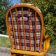 Rocking chair in pine, 1970s
