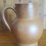 Pichet en grès brut vintage 1,5 L