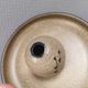 Beautiful bowl with a small knob ‘vase’ for a flower, Ulla ceramic Denmark