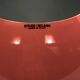Stilux Milano model Saba, rare orange globe table lamps from 60s. Set of tw