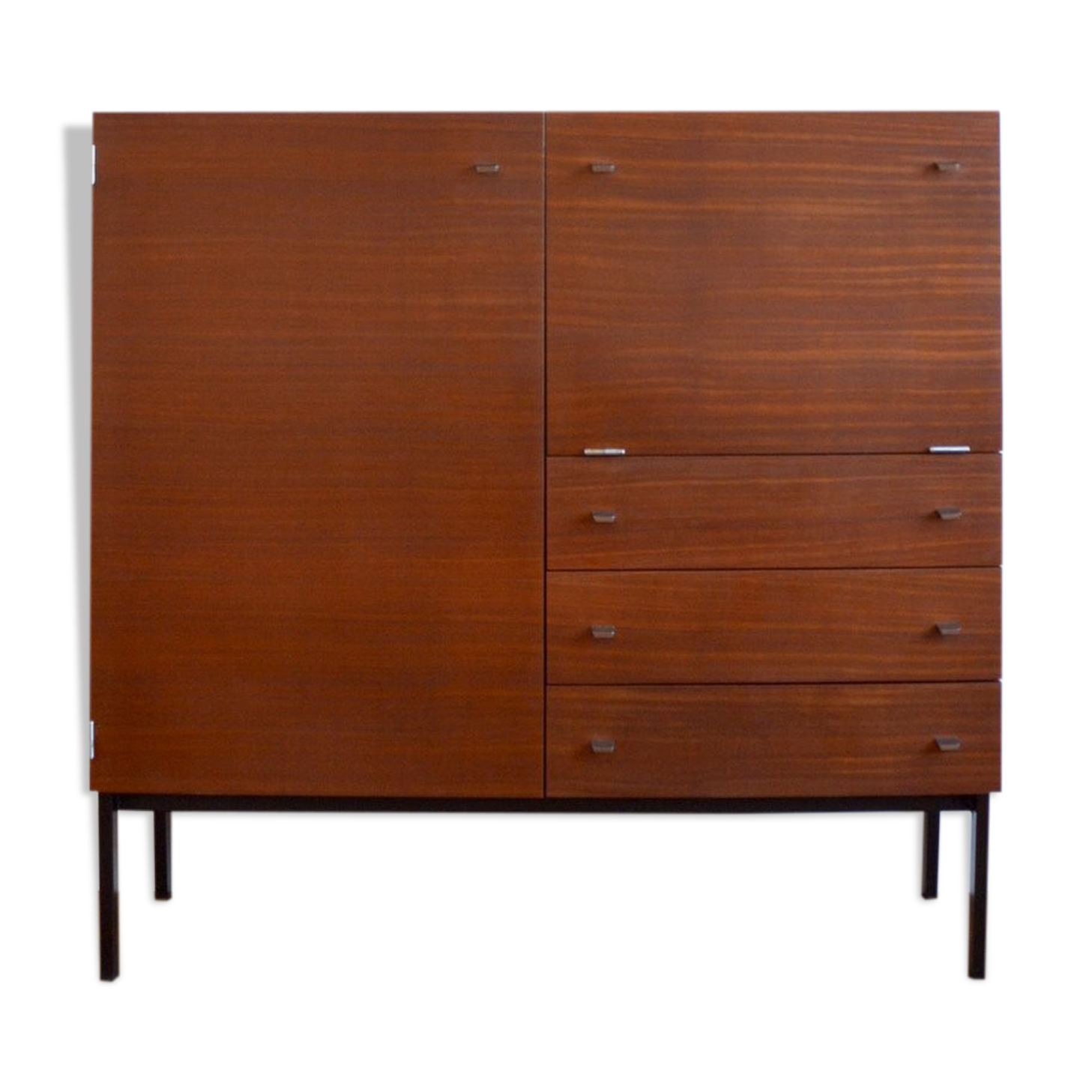 Storage cabinet / Bar / Secretary Pierre Guariche for Meurop Belgium 1960s