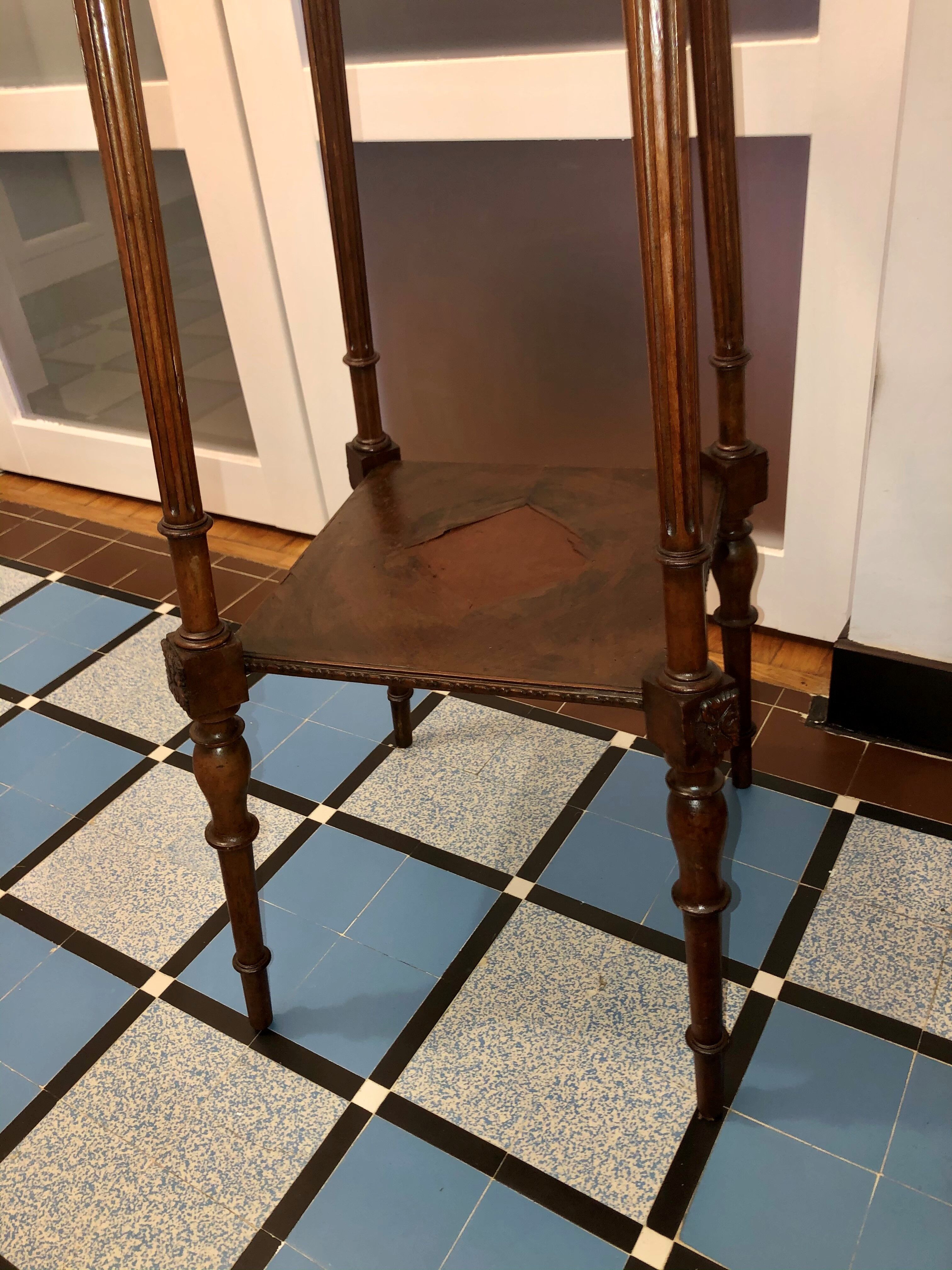 Large Square Saddle Louis XVI Style