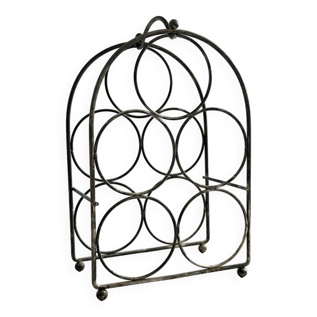 Casier A Bouteille Metallique Ancien
