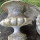 Pair of Médicis planters in cast iron by Godin, 19th century.