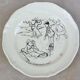 3 humorous plates by jean bellus