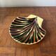 Hand-painted seashell trinket dish