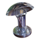 Lampe de chevet champignon en métal chromé de style Bauhaus