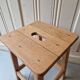Antique vintage workshop stool