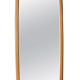 Vintage Scandinavian wooden wall mirror Froseke Edition