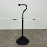 Postmodern side table design Carlo Bimbi 80s