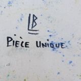 Bernard Lecuyer ceramic dish