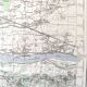 Carte vintage Angers 73x55cm