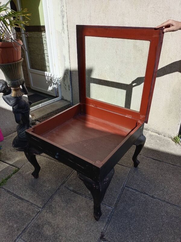 Table basse vitrine