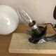 Art Deco Bird Nightlight, Marble, Regular and Opaline