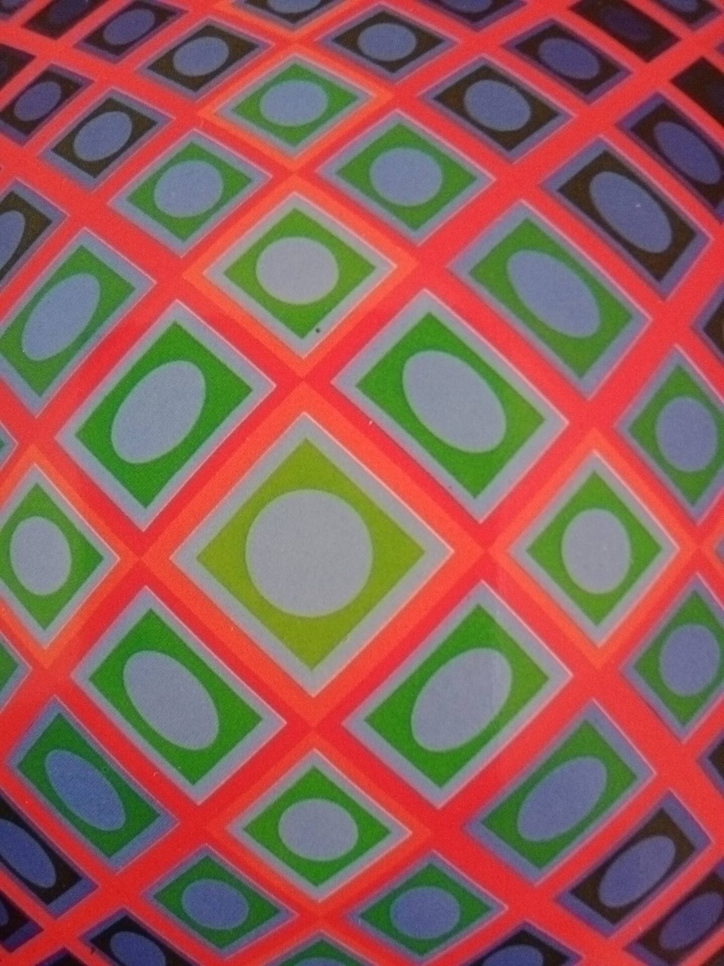 Victor Vasarely Serigraphy op art Editions du Griffon