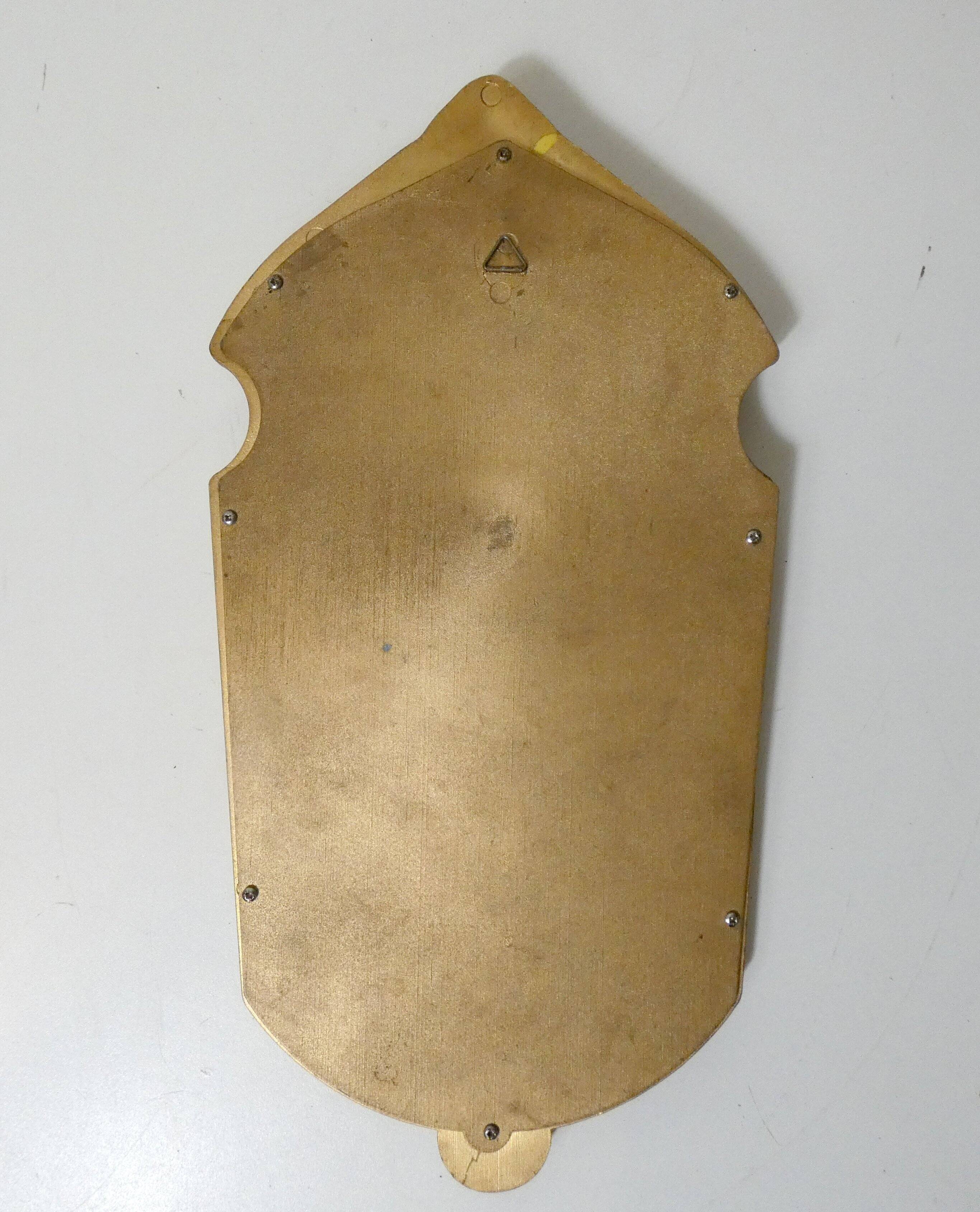 Antique Louis XV style mirror with a vintage carved gold frame.