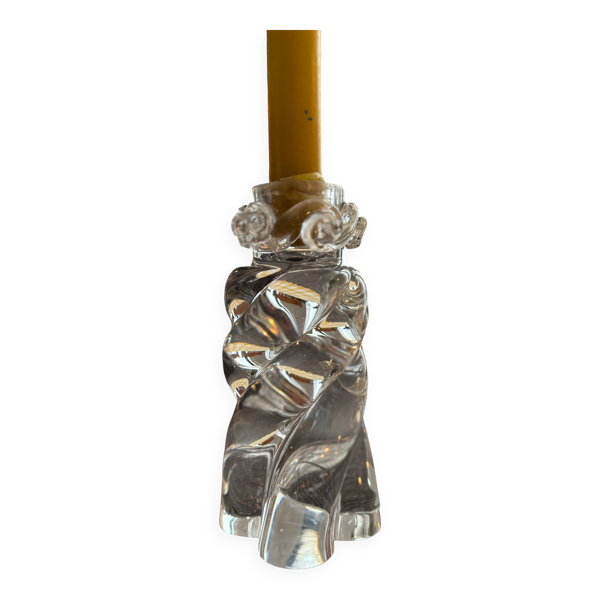 Bougeoir cristal de baccarat