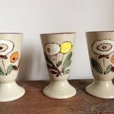 Trio of coffee cups