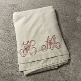 HM embroidered sheet