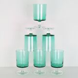 6 water glasses