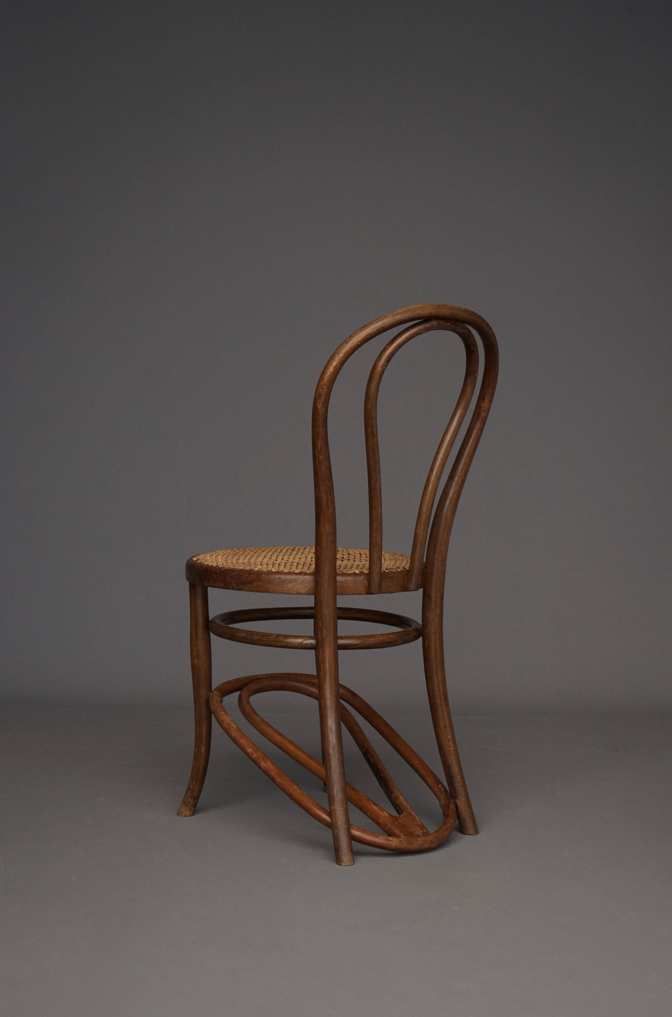 Chaise d'Appoint Boot-Jack de Gebrüder Thonet Vienna GMBH, années 1880