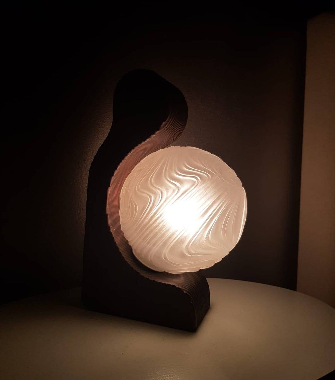 Temde Leuchten 1970s lamp to lay