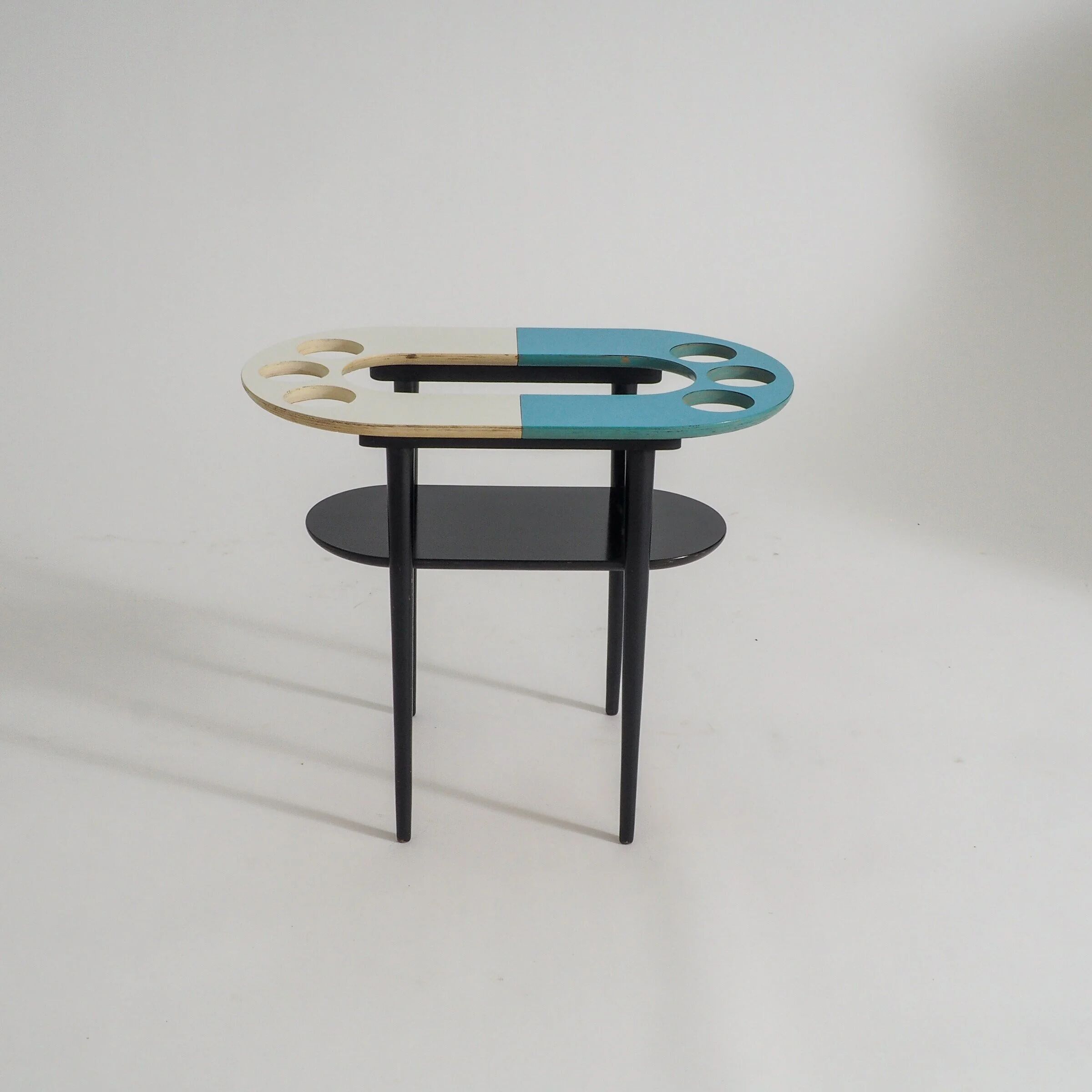 50s plant table, side table