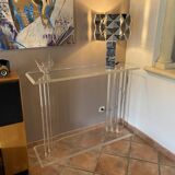 Console Cinétique Marais International. 1980. Plexiglas.