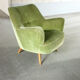 Sofa sofa year 50/60 organic iced green style Kurt Ostervig Organic Sofa