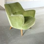 Sofa sofa year 50/60 organic iced green style Kurt Ostervig Organic Sofa