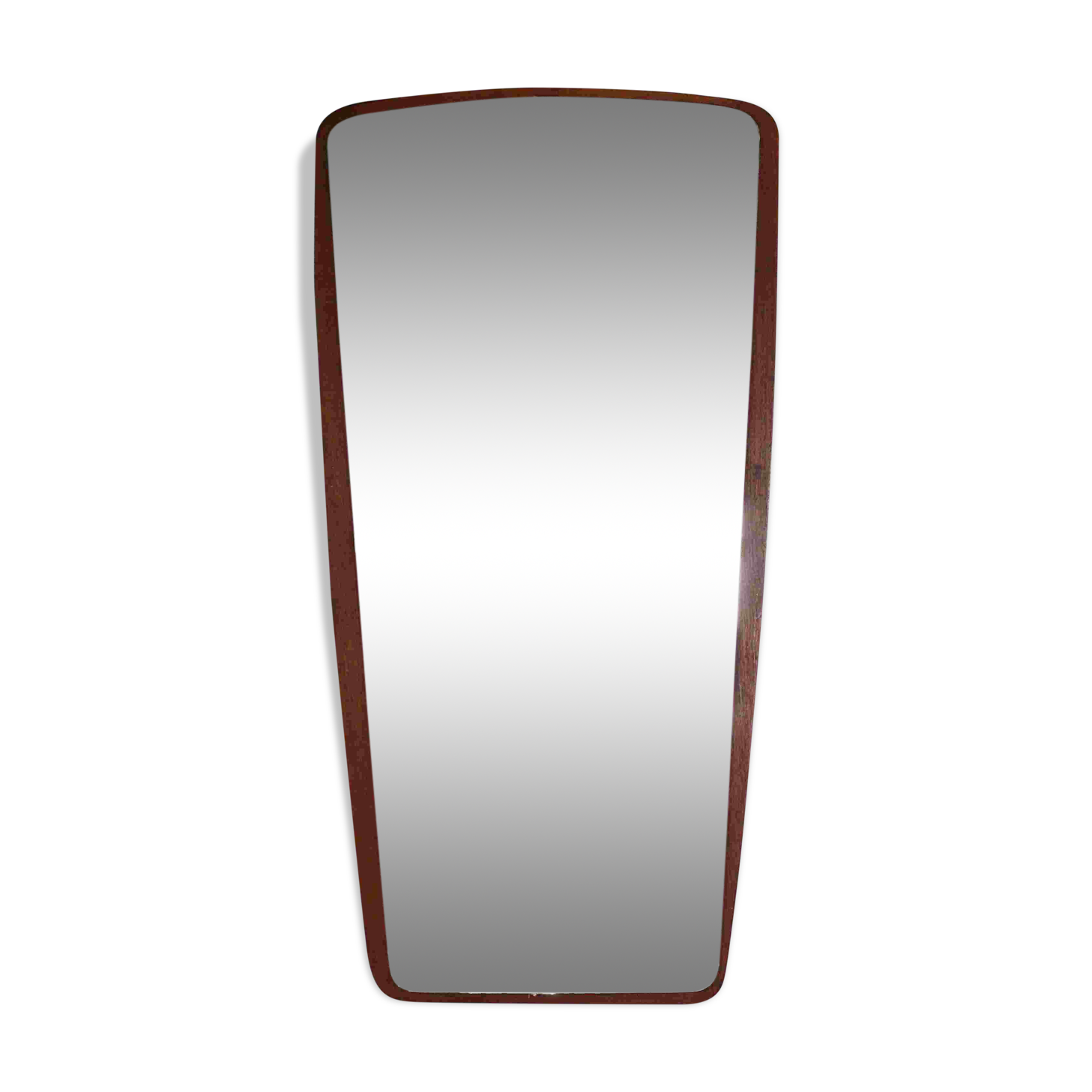 Danish mid century  teak mirror, 1960s