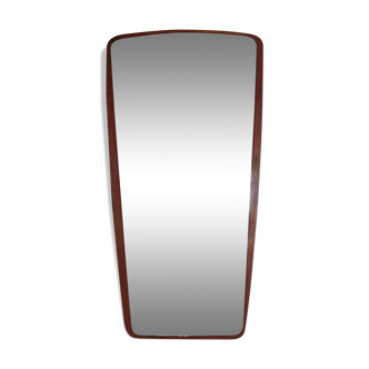 Danish mid century  teak mirror, 1960s
