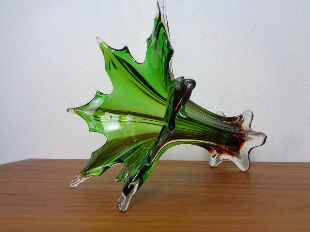 Murano Sommerso Glass Vase, 1960s