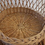 Children's rattan armchair 1950