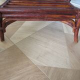Bamboo and bentwood armchair from the 60s
