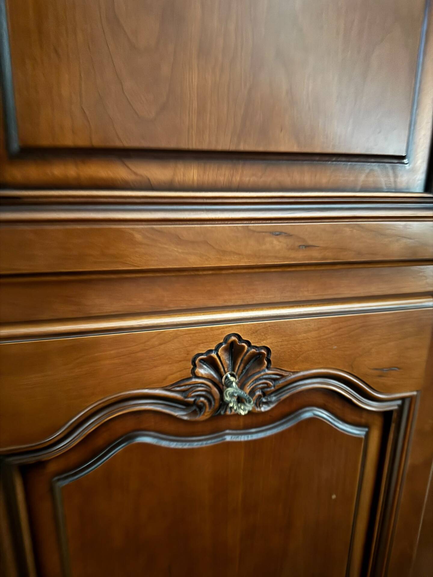 Cherry wood sideboard