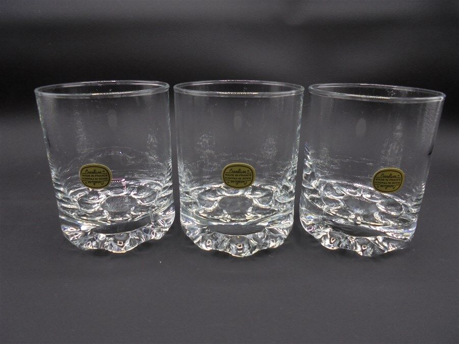 Trio of whisky glasses