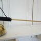 Wall light  vintage brass lamp