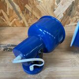 Paire d'appliques murales bleues Amilux - Made in France