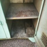 Vintage metal locker cabinet