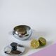 Small sugar bowl / stainless steel box Design 1970