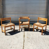 Set of Asserbo Chairs and Armchairs by Børge Mogensen - Scandinavian Design of the 60s
